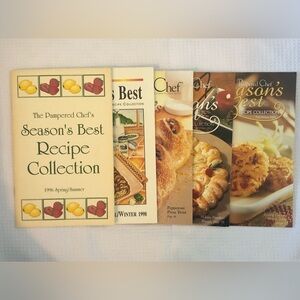 Five Seasons Best Pampered Chef Cookbooks